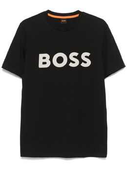 BOSS: Хлопковая футболка 