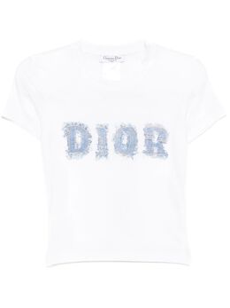 Christian Dior Pre-Owned: Короткая футболка 