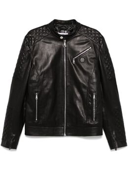 Philipp Plein: Кожаная куртка 