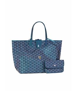 GOYARD: Синяя сумка 