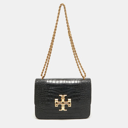 Tory Burch: Чёрная сумка  Eleanor