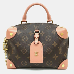 Louis Vuitton: Коричневая сумка 