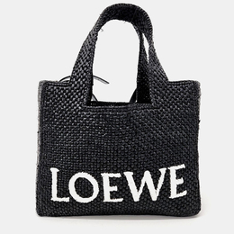 Loewe: Чёрная сумка-шоппер 