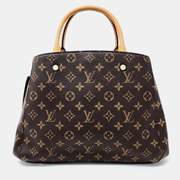 Louis Vuitton: Коричневая сумка  Montaigne