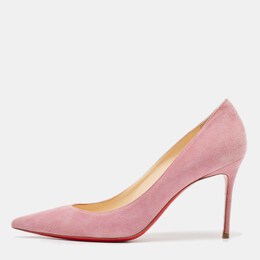 Christian Louboutin: Розовые туфли  Pigalle