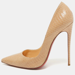 Christian Louboutin: Бежевые туфли  So Kate