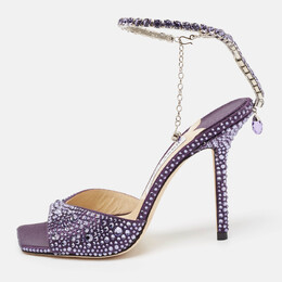 Jimmy Choo: Фиолетовые сандалии  Saeda