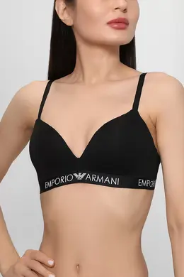 Emporio Armani: Чёрный бюстгальтер 