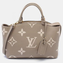 Louis Vuitton: Бежевая сумка 