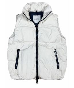 MONCLER: Белый жилет 