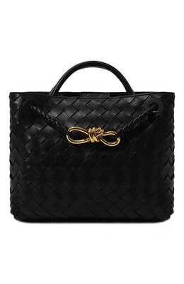 Bottega Veneta: Чёрная сумка 