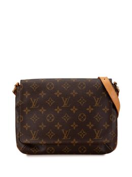 Louis Vuitton Pre-Owned: Коричневая сумка 