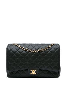 CHANEL Pre-Owned: Чёрная сумка 