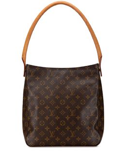 Louis Vuitton Pre-Owned: Коричневая сумка 