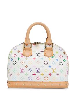 Louis Vuitton Pre-Owned: Белая сумка 