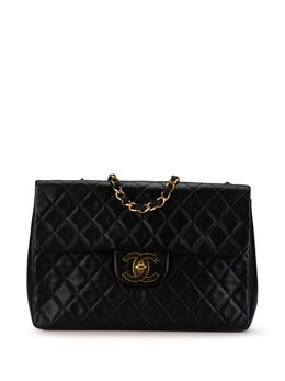 CHANEL Pre-Owned: Чёрная сумка 