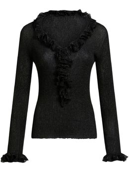 ETRO: Чёрный свитер 