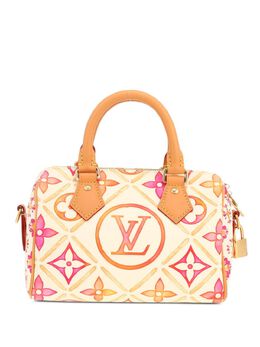 Louis Vuitton Pre-Owned: Бежевая сумка 