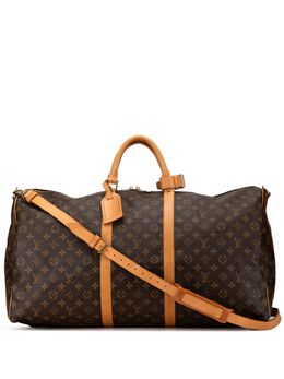 Louis Vuitton Pre-Owned: Коричневая сумка 