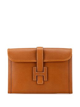 Hermès Pre-Owned: Коричневый клатч 