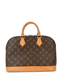 Louis Vuitton Pre-Owned: Коричневая сумка 