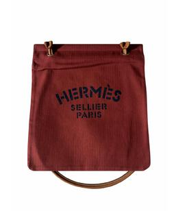 HERMES: Бордовая сумка 