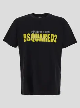 Dsquared2: Чёрная футболка 
