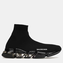 Balenciaga: Чёрные кроссовки  Speed.2