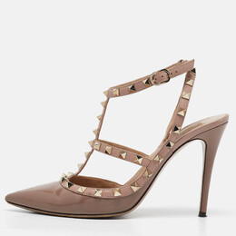 Valentino: Розовые туфли  Rockstud