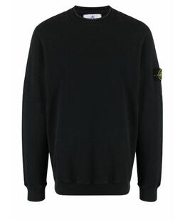 STONE ISLAND: Чёрная толстовка 