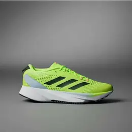 adidas: Зелёные кроссовки  Adizero