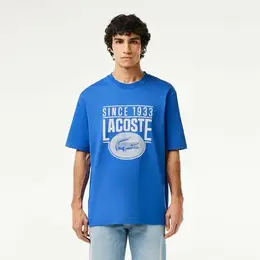 LACOSTE: Хлопковая футболка 