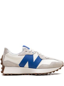 New Balance: Белые кроссовки  327