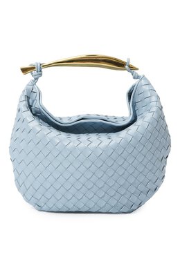 Bottega Veneta: Голубая сумка 