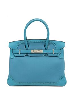 Hermès Pre-Owned: Голубая сумка 