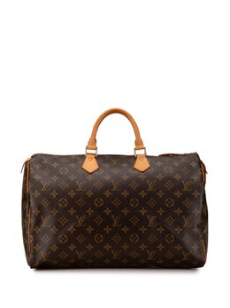 Louis Vuitton Pre-Owned: Коричневая сумка 