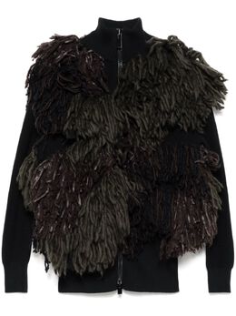 sacai: Кардиган на меху 