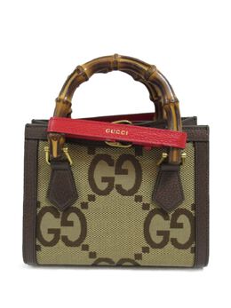 Gucci Pre-Owned: Зелёная сумка 