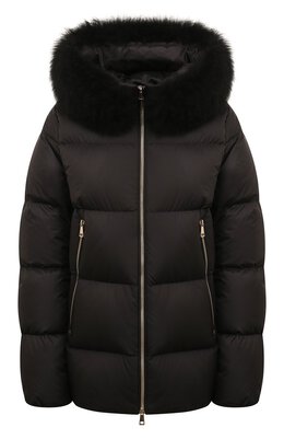 Moncler: Пуховик из полиэстера 