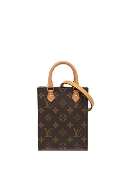 Louis Vuitton Pre-Owned: Коричневая сумка 