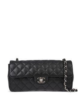 CHANEL Pre-Owned: Чёрная сумка 