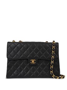 CHANEL Pre-Owned: Чёрная сумка 
