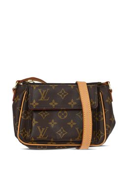 Louis Vuitton Pre-Owned: Коричневая сумка через плечо 