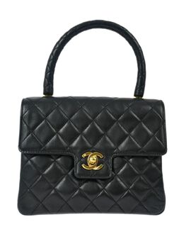 CHANEL Pre-Owned: Чёрная сумка 