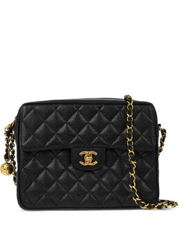 CHANEL Pre-Owned: Чёрная сумка 