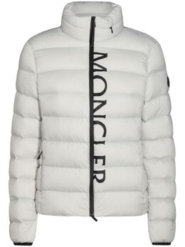 Moncler: Белая куртка 