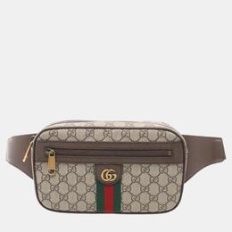 Gucci: Бежевая сумка  Ophidia GG