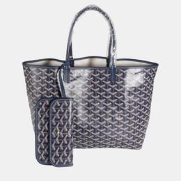 Goyard: Синяя сумка 