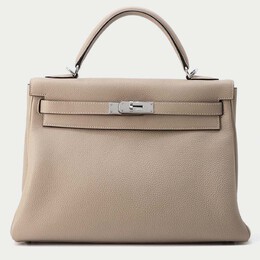 Hermes: Коричневая сумка  Kelly 32