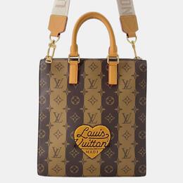 Louis Vuitton: Сумка в полоску 